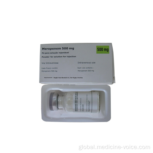 Antibiotic & Anti-Virus GMP Meropenem for injection 500mg Supplier